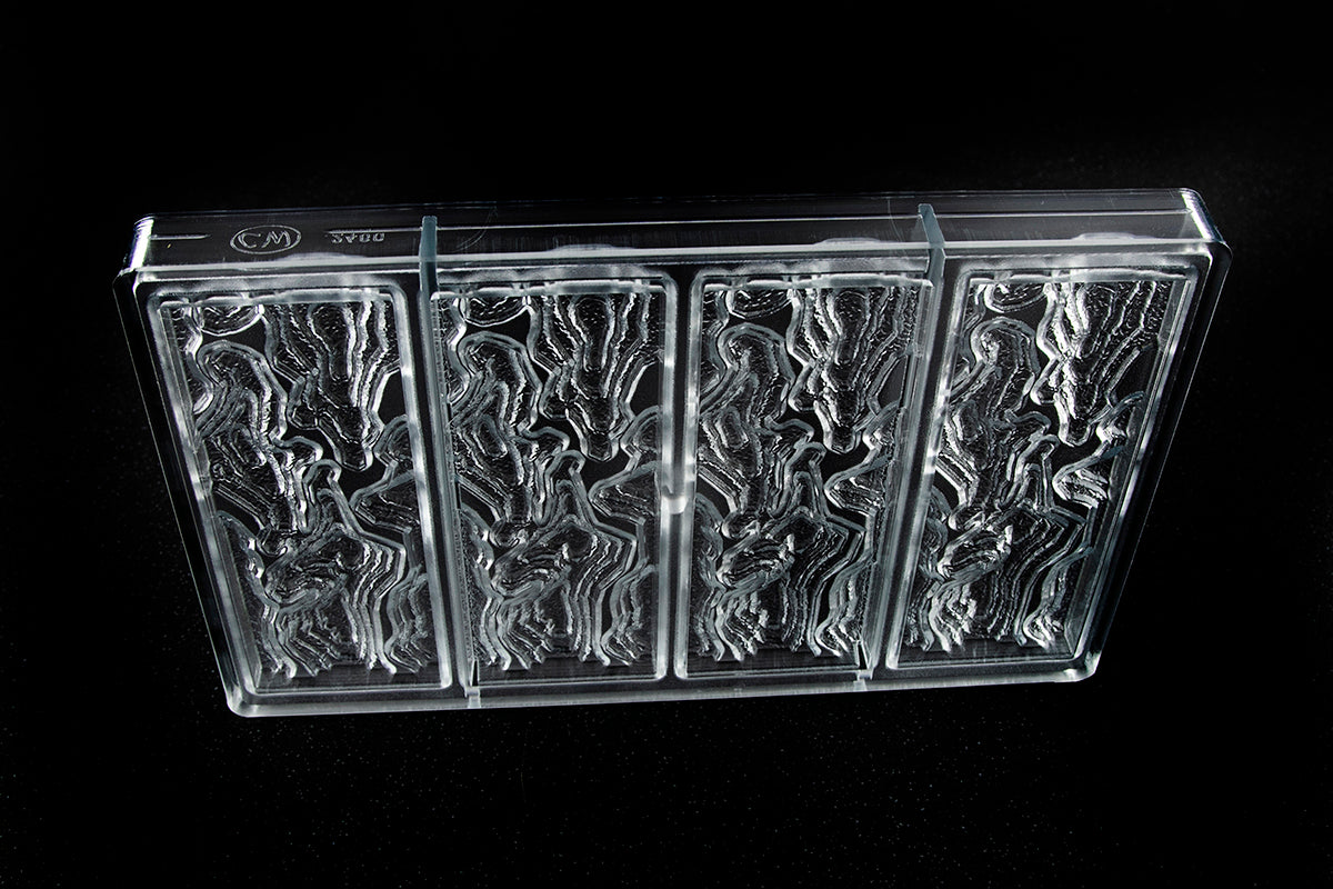 CW2460 - Chocolate World - Earth Topographic Tablet Polycarbonate Mould