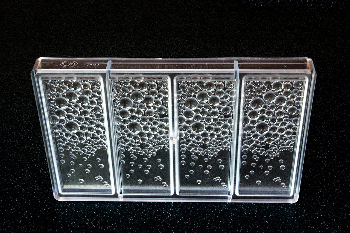 CW2461 - Chocolate World - Air Bubbles Tablet Polycarbonate Mould