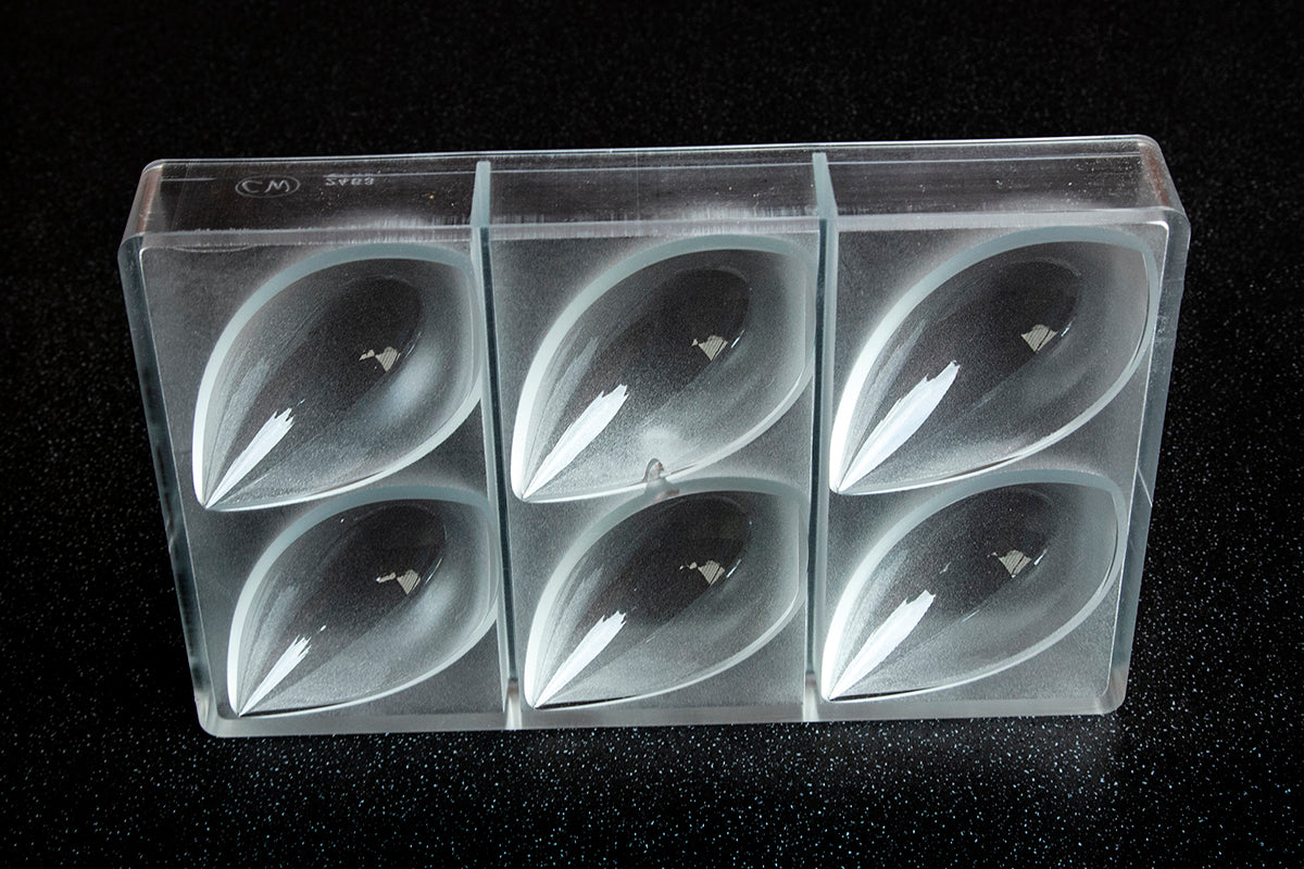 CW2463 - Chocolate World - Big Quenelle Frank Haasnoot Polycarbonate Mould