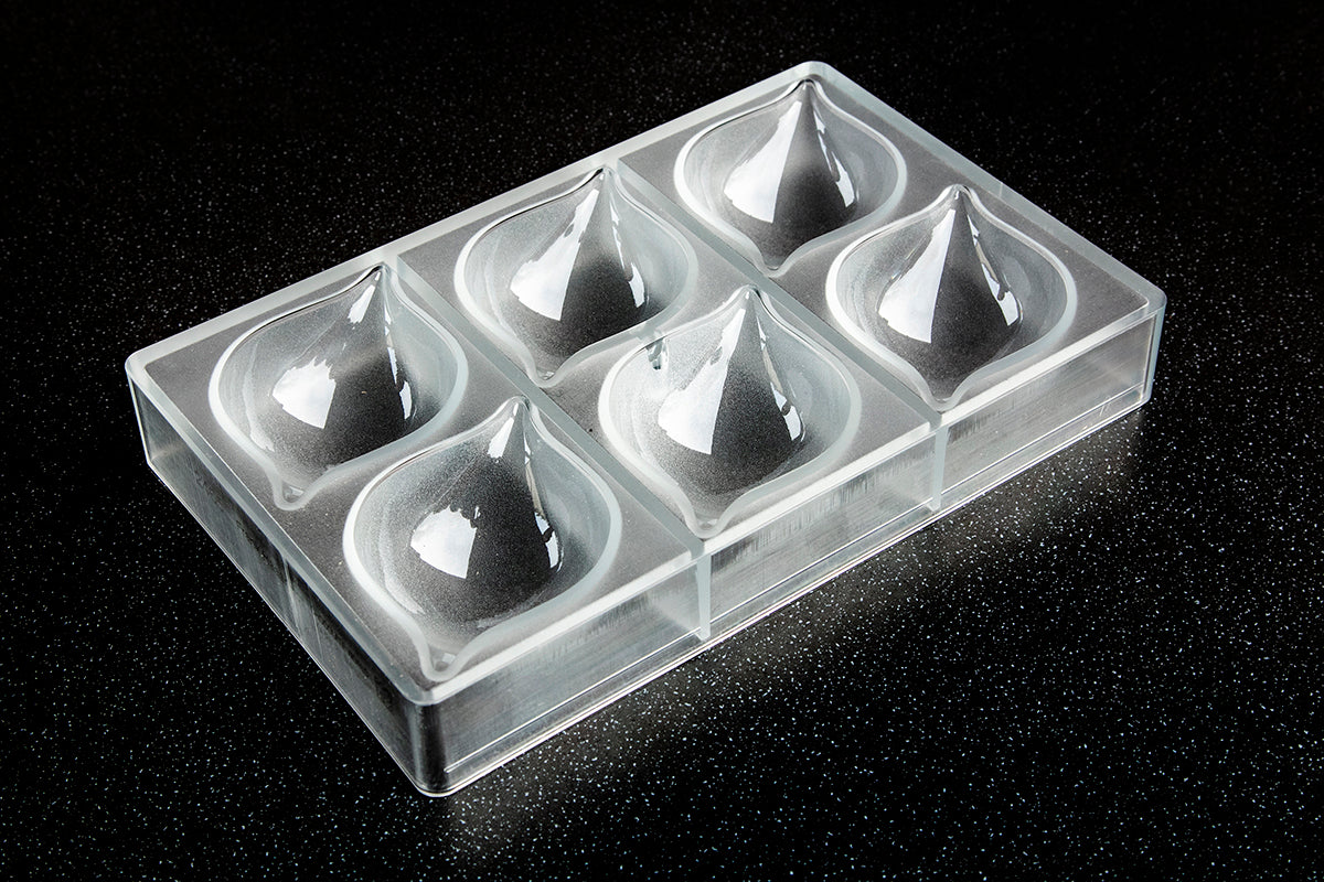 CW2465 - Chocolate World - Big Curve Frank Haasnoot Polycarbonate Mould