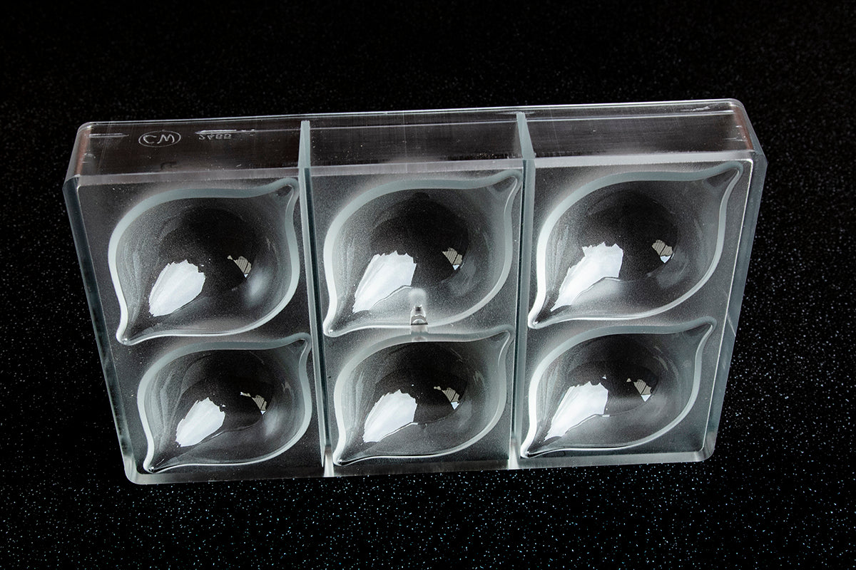 CW2465 - Chocolate World - Big Curve Frank Haasnoot Polycarbonate Mould