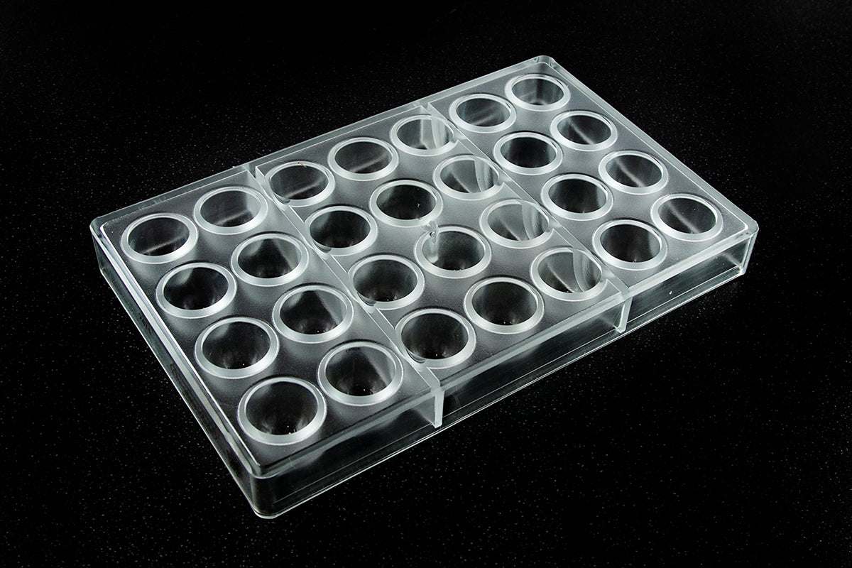 CW2471 - Chocolate World – Cone Ø 29 x 25 mm Polycarbonate Mould
