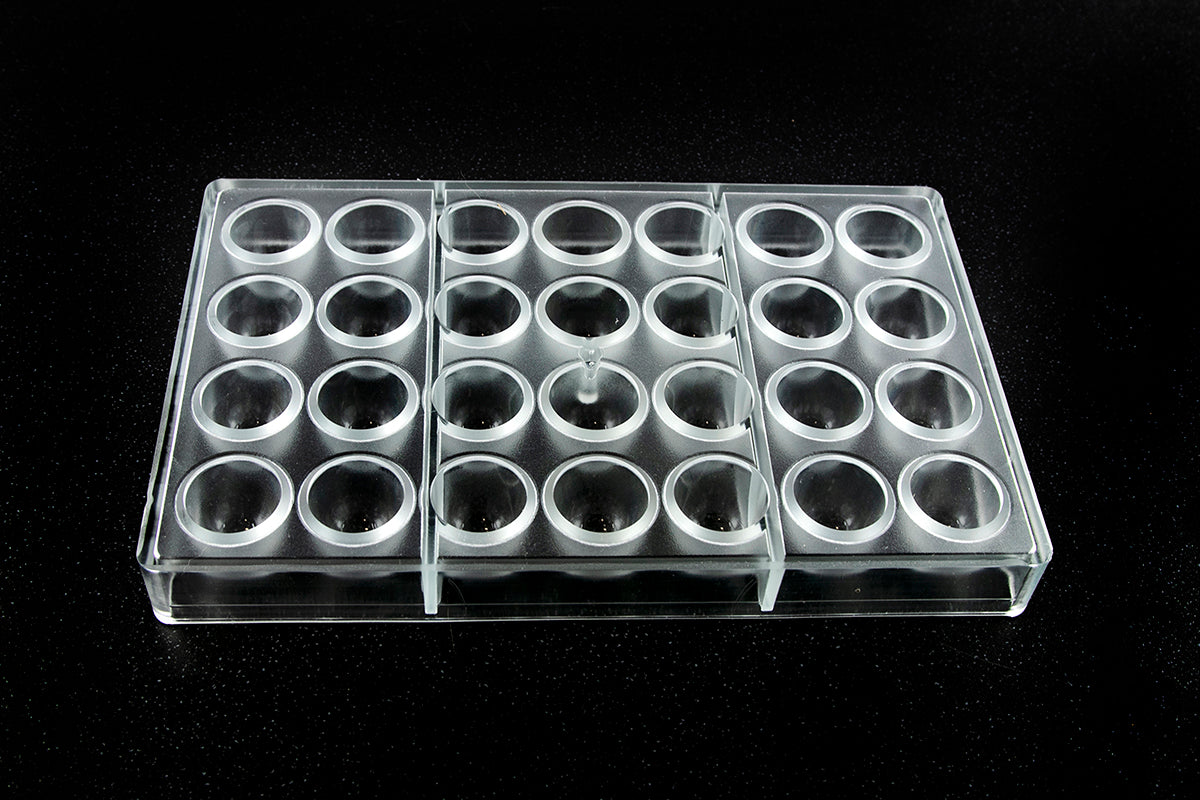 CW2471 - Chocolate World – Cone Ø 29 x 25 mm Polycarbonate Mould