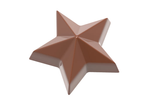 CW2487 - Chocolate World - Star Polycarbonate Mould