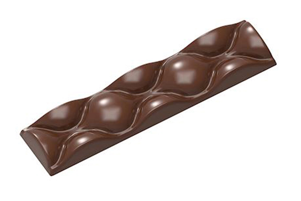 CW2488 - Chocolate World - Curved Bar - Frank Haasnoot Polycarbonate Mould