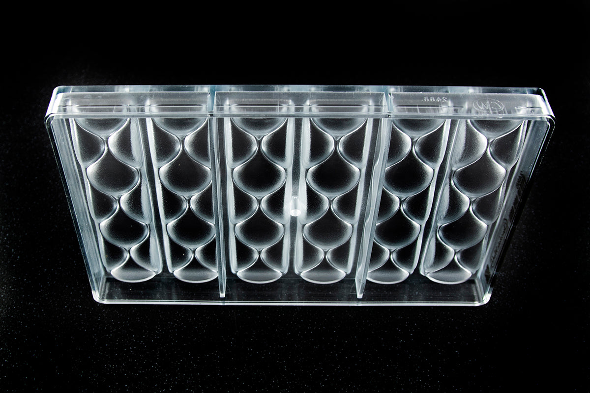 CW2488 - Chocolate World - Curved Bar - Frank Haasnoot Polycarbonate Mould