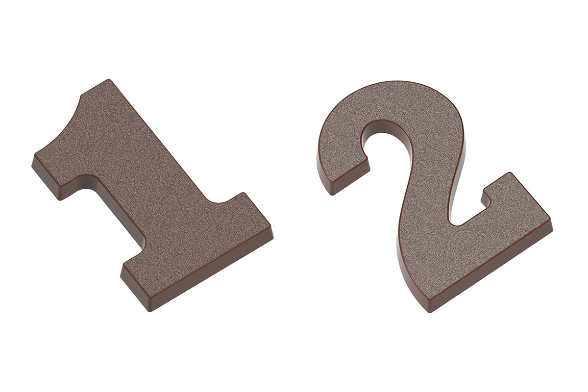 CW2492 - Chocolate World - Figures 1 & 2 Polycarbonate Mould