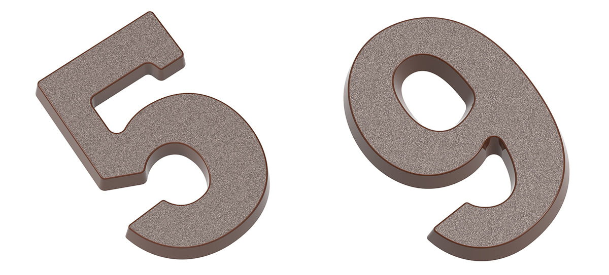 CW2494 - Chocolate World - Figures 5 & 6 Polycarbonate Mould