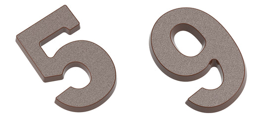 CW2494 - Chocolate World - Figures 5 & 6 Polycarbonate Mould