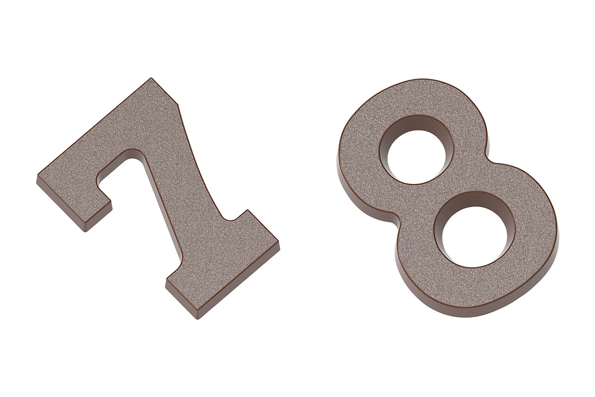 CW2495 - Chocolate World - Figures 7 & 8 Polycarbonate Mould