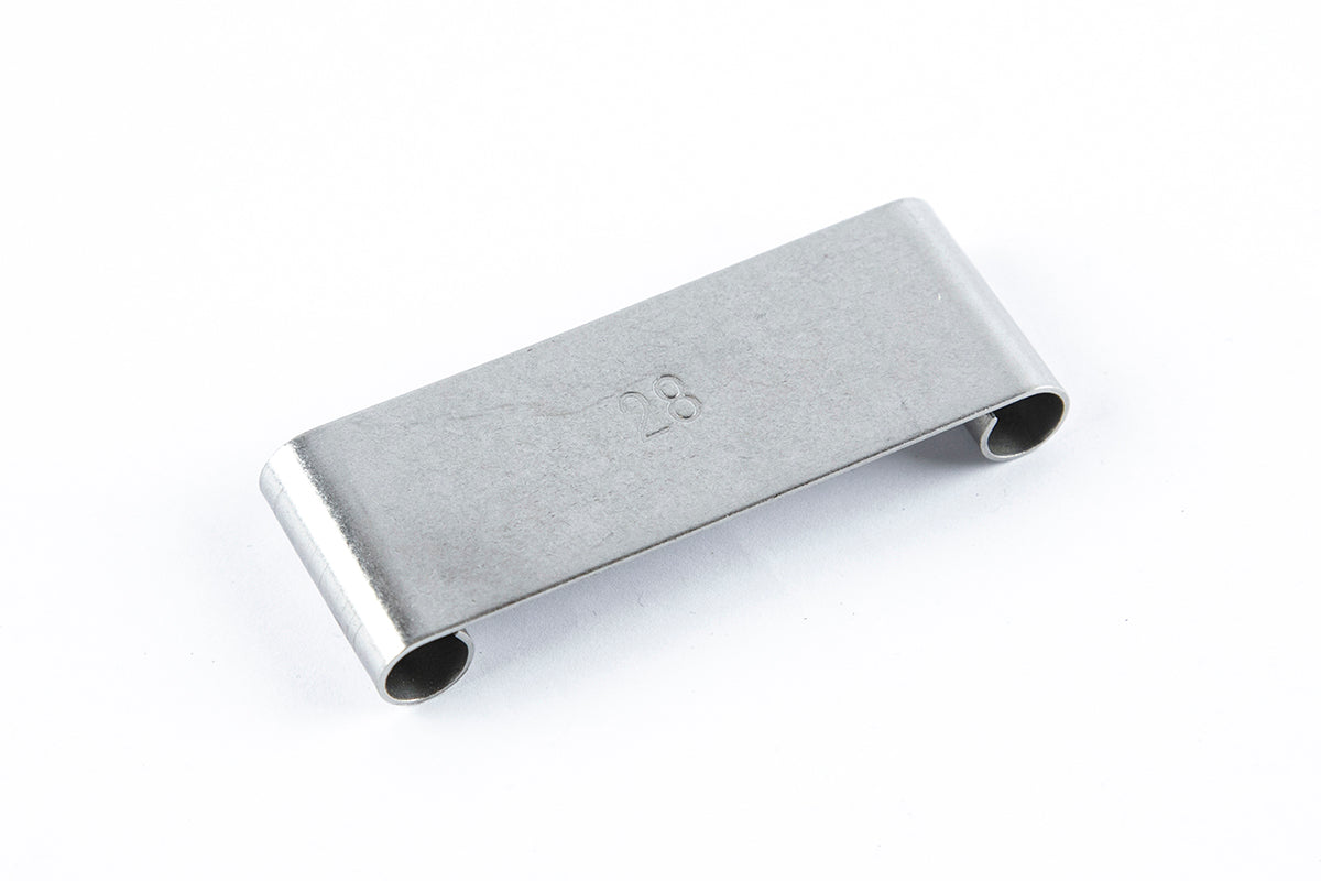 KLEM 28 Chocolate World Clamp (Clip) for Double Moulds 28 mm High