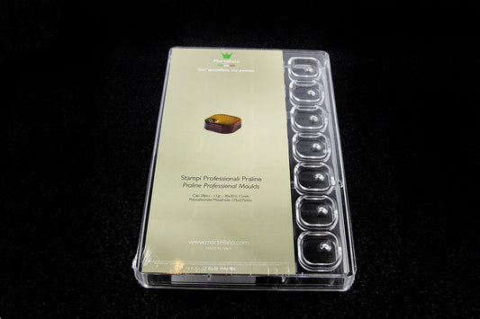 MA1986 - Martellato - Rounded Square With Dimple Polycarbonate Mould