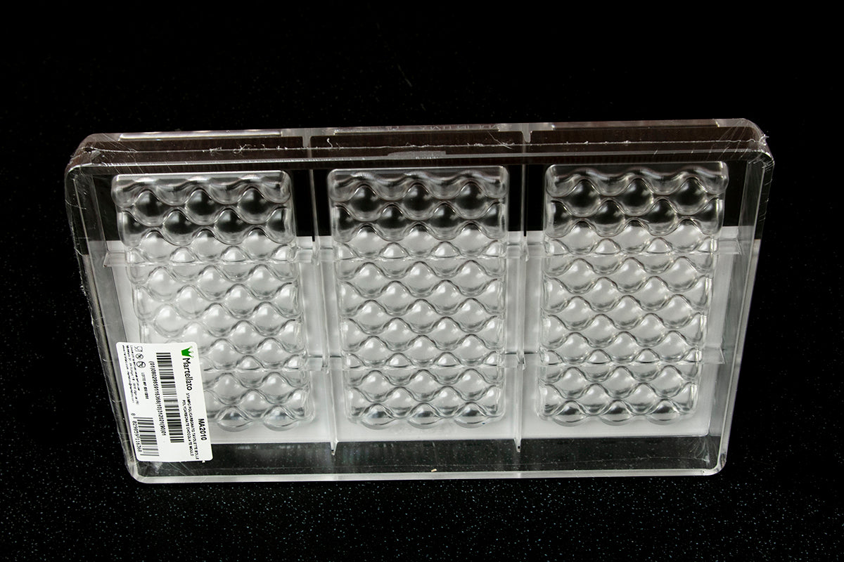 MA2010 - Martellato - Bubble Bar Polycarbonate Chocolate Mould