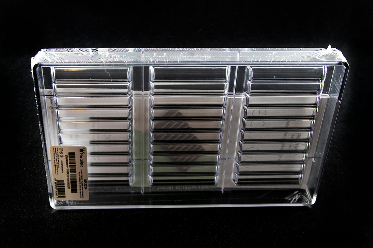 MA2024 - Martellato - Log Bar Polycarbonate Chocolate  Mould