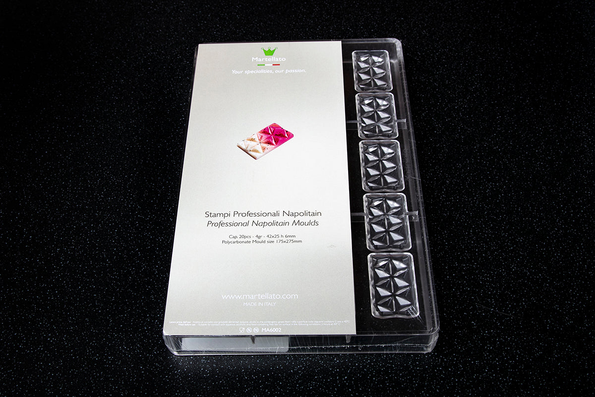 MA6002- Martellato - Napolitain Polycarbonate Chocolate Mould
