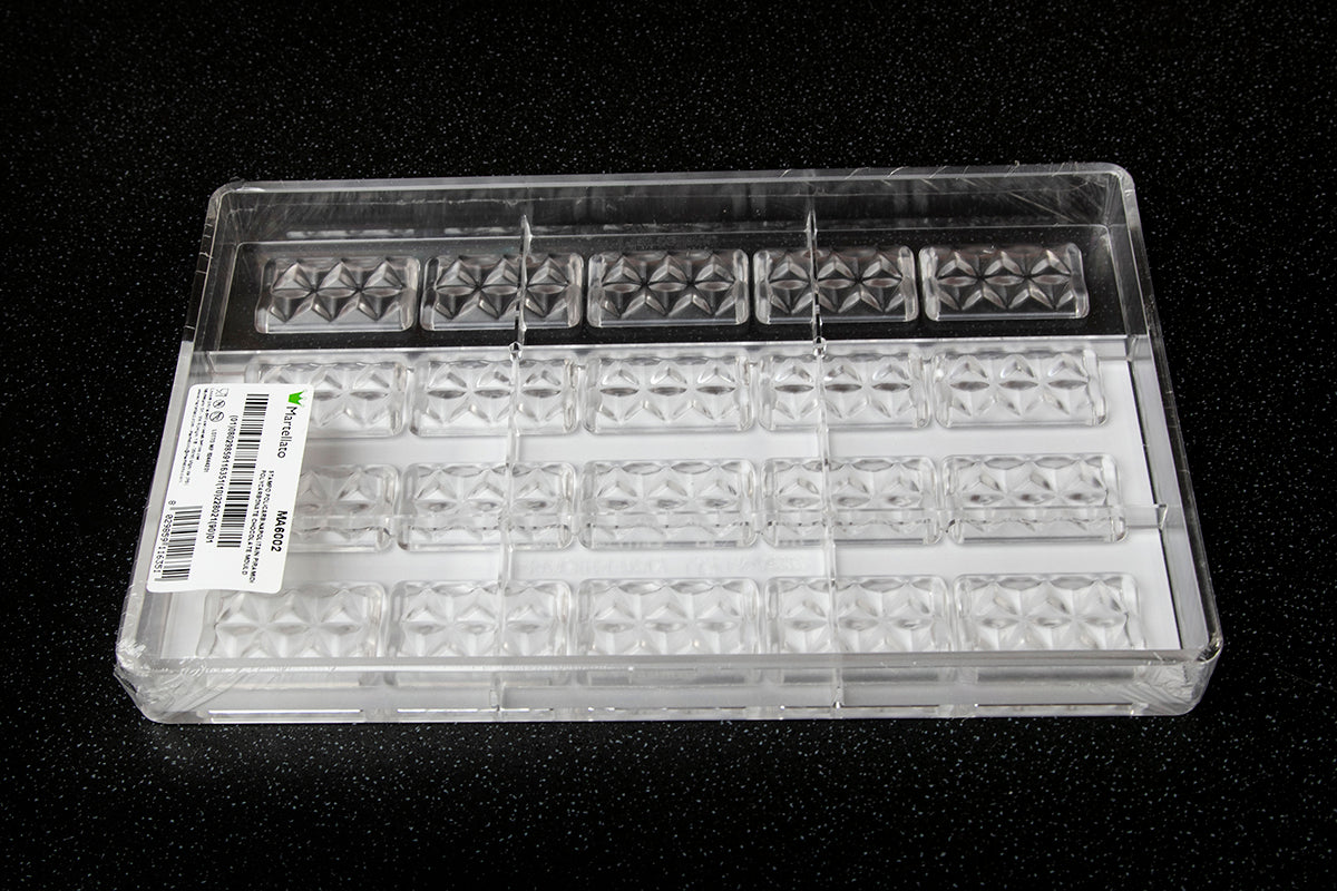MA6002- Martellato - Napolitain Polycarbonate Chocolate Mould