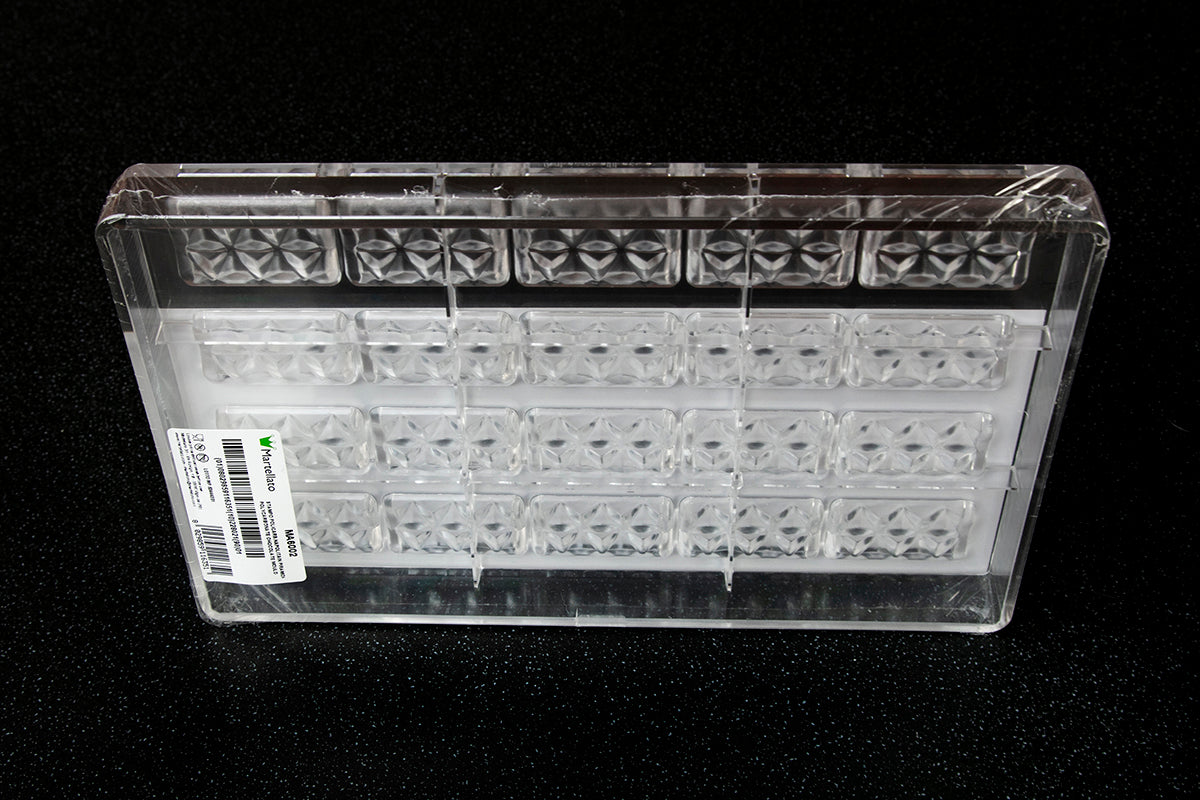 MA6002- Martellato - Napolitain Polycarbonate Chocolate Mould