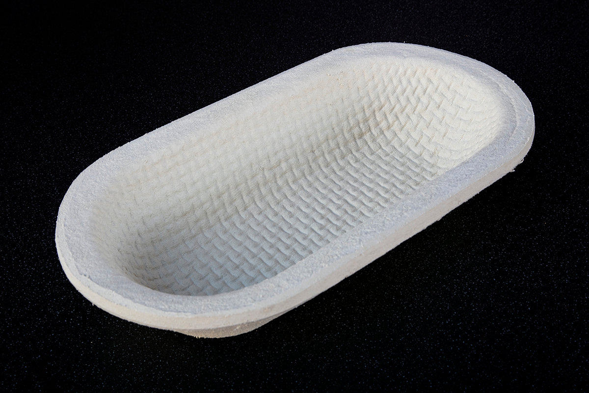 Oval Banneton - Waffle Pattern - 750g - 1kg Dough Weight
