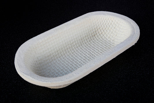 Oval Banneton - Waffle Pattern - 750g - 1kg Dough Weight