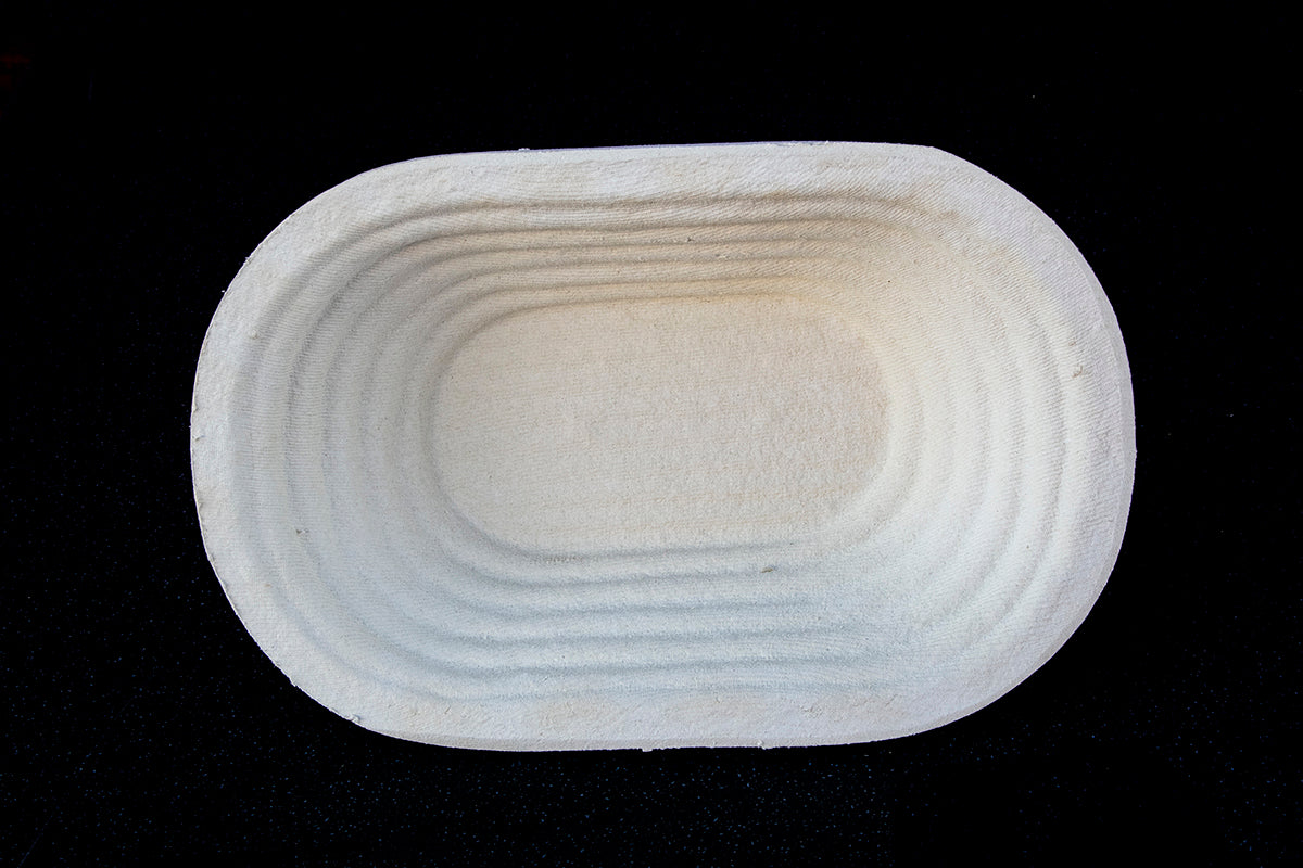 Oval Banneton - Spiral Pattern - 500g - 750g Dough Weight