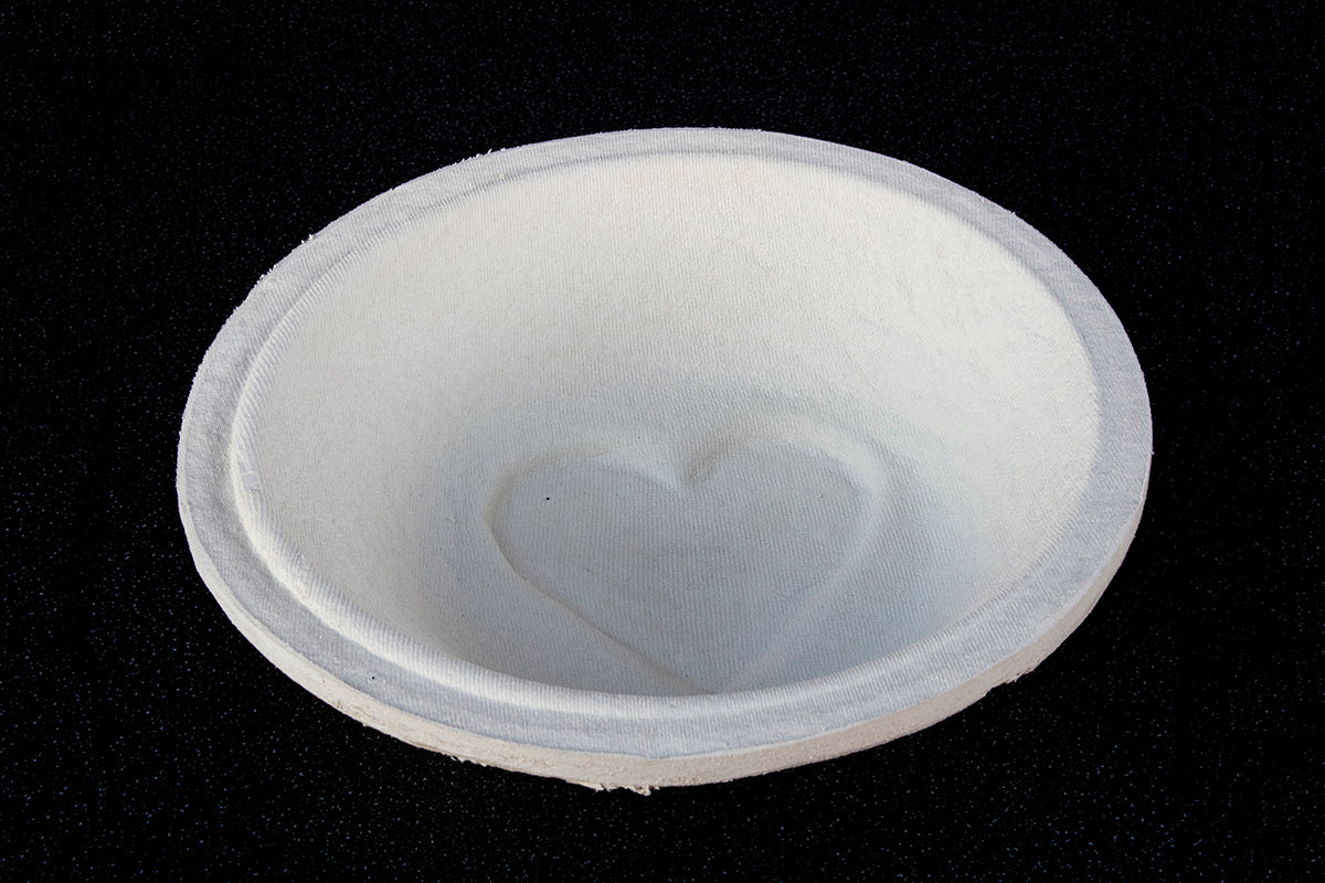 Round Banneton - Heart Pattern - 750g - 1kg Dough Weight