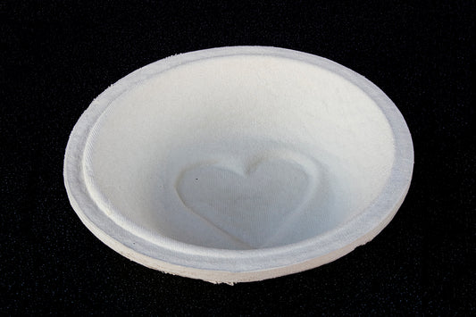 Round Banneton - Heart Pattern - 750g - 1kg Dough Weight