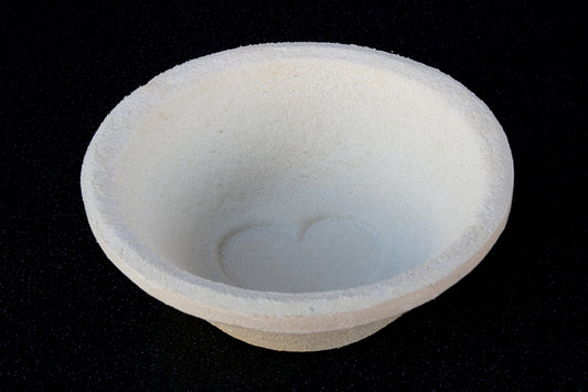 Round Banneton - Heart Pattern - 500g - 750g Dough Weight