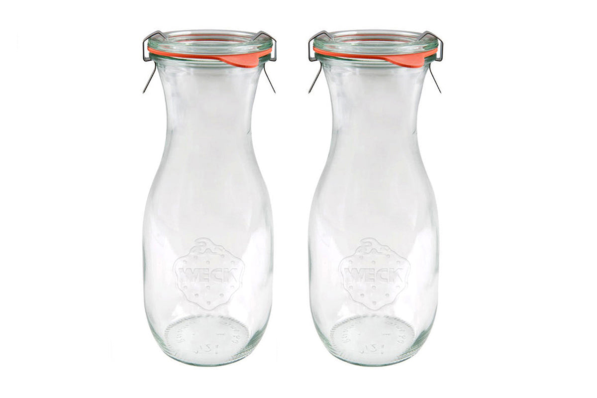 2x WECK® 764 - 530ml Juice Glass Jar
