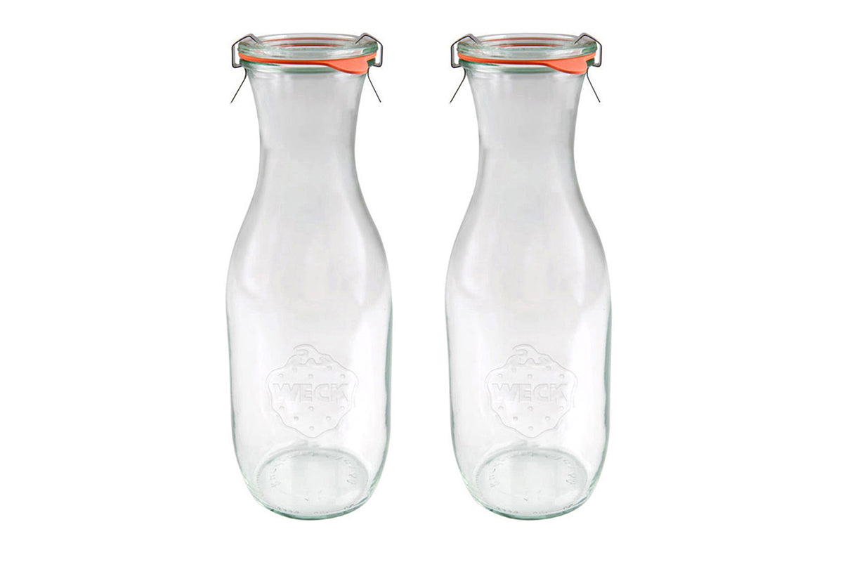 2x WECK® 766 - 1062ml Juice Glass Jar