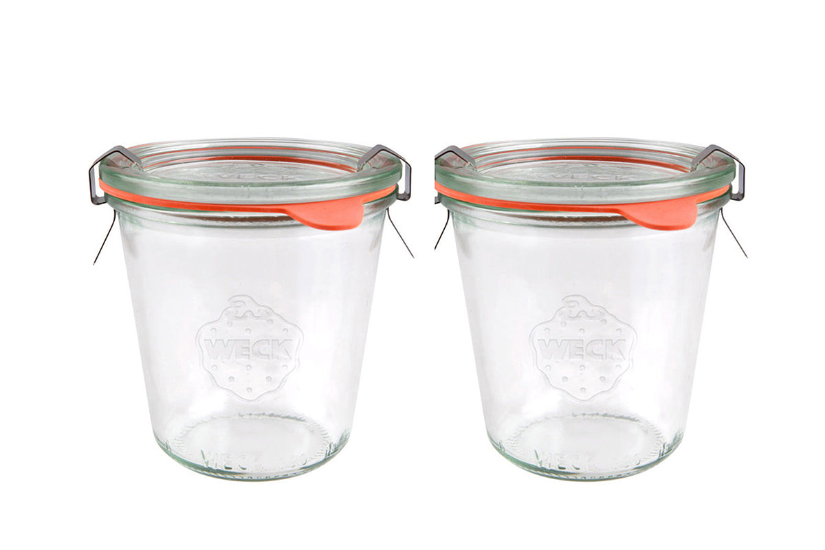 2x WECK® 900 - 290ml Mold Glass Jar