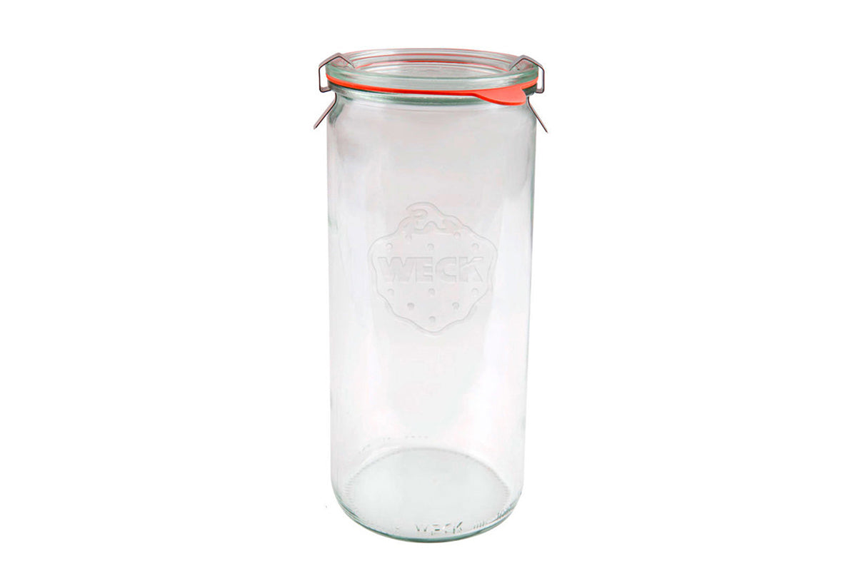 WECK® 908 - 1040ml Cylindrical Glass Jar