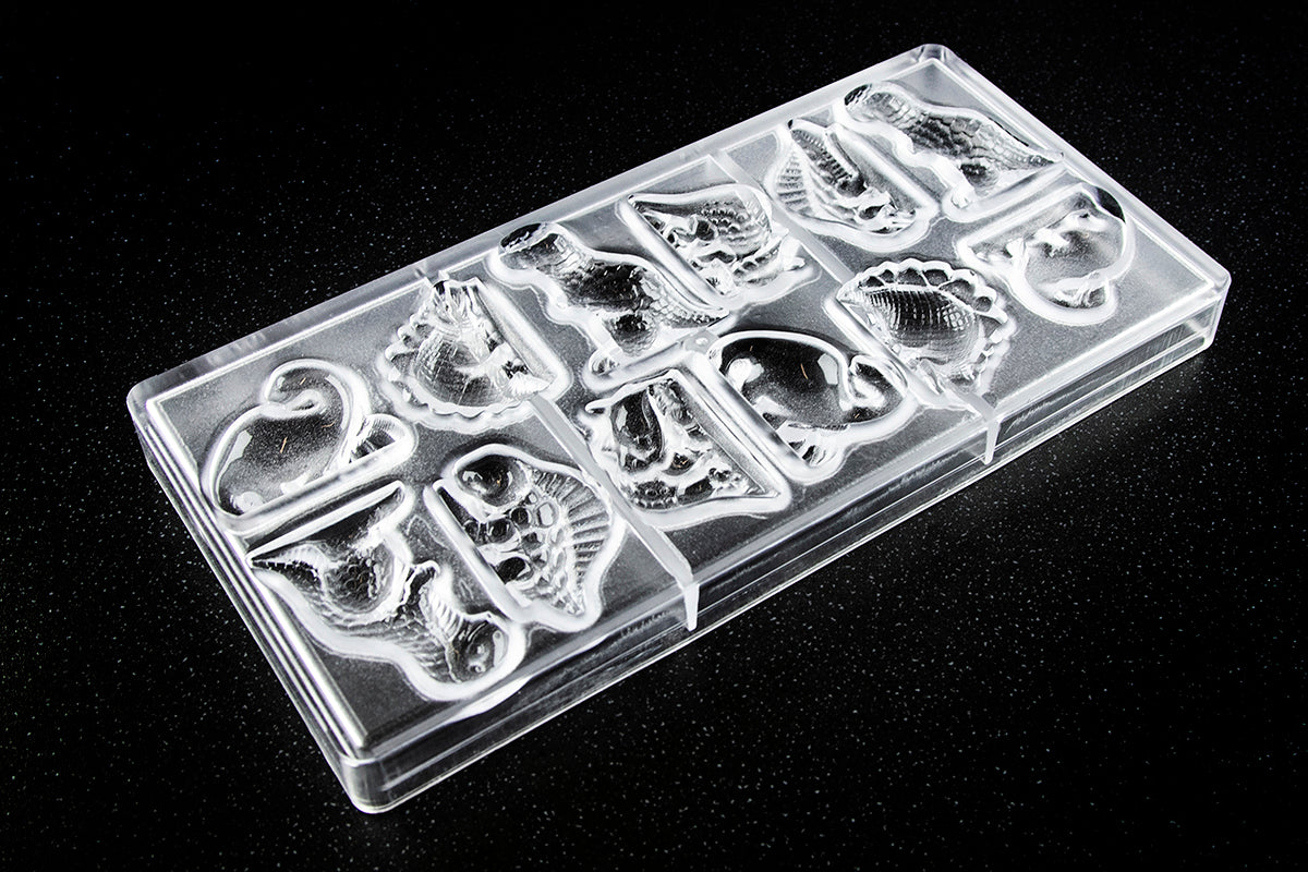 CW1346 - Chocolate World - 10g Dinosaur (5 Figures) Polycarbonate Mould